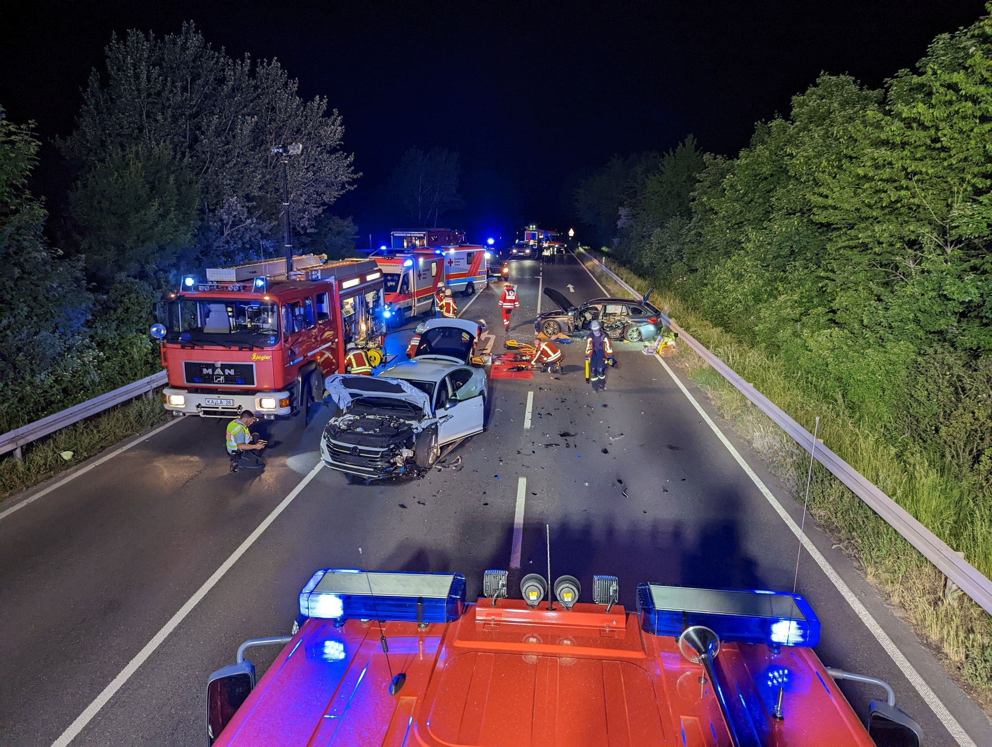 Verkehrsunfall mit Fahrerflucht - Feuerwehr Ortenberg